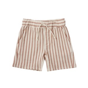 라일리앤크루 SS21 / Striped Bermuda Shorts_Natural Amber / 앰버 스트라이프 반바지 (Rylee + Cru S/S21)