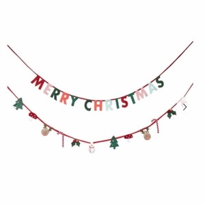 MeriMeri 메리메리 - Festive Motif Felt Garland (Set of 2 in 2 designs) / 페스티브 크리스마스 가랜드 (2개입세트)