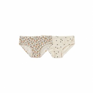 [Rylee &amp; Cru S/S 2022]  Girls Underwear Set_Summer bloom &amp; Dots / 여아 팬티세트 (2개입) - 라일리앤크루 SS22