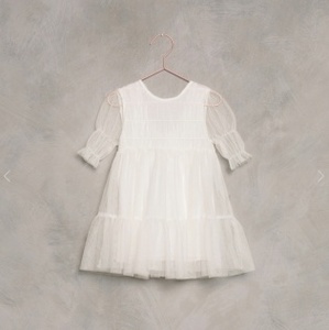 노라리 SS22 / Coralie Dress_Ivory / 아이보리 컬러 코렐리 드레스 (NORALEE S/S22)