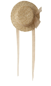 [FROU FROU] THE CLASSIC HAT - dotted creme